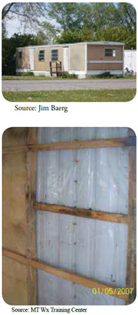 Insulating Mobile Home Walls