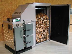 Outdoor wood boiler